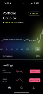 Crypto biržos, Robinhood, Referalai